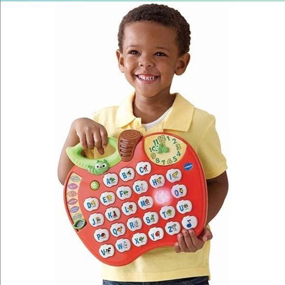 Nwt v tech alphabet apple letters learning game preschool words home school - Picture 2 of 4